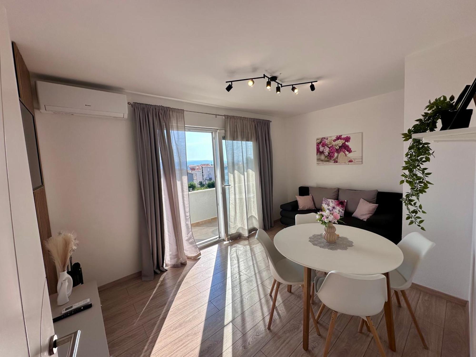 Apartmani Josipa Baška Voda Eksteriør billede